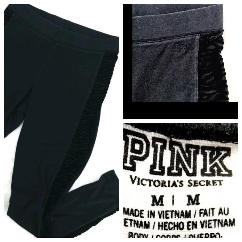 Victoria's Secret Women's M Black Workout Pants - Picture 2 of 11